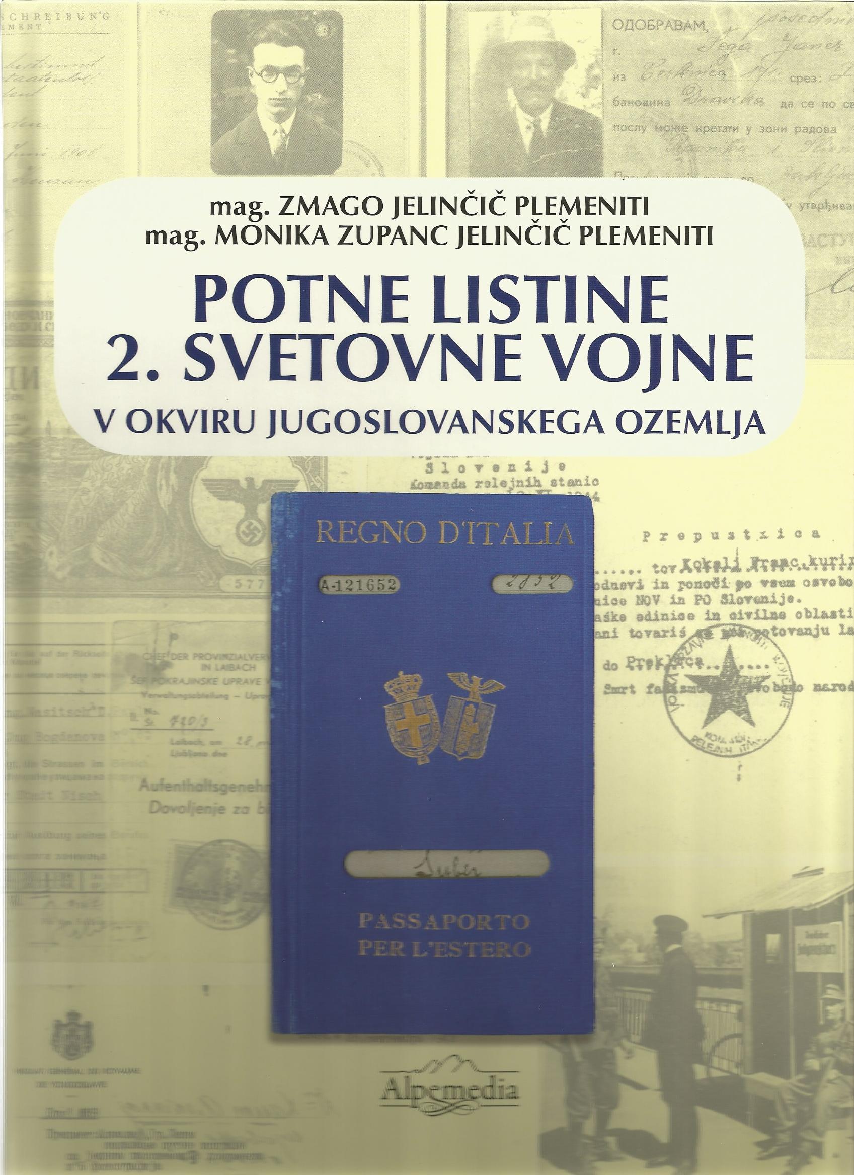 Potne listine 2. svetovne vojne v okviru jugoslovanskega ozemlja